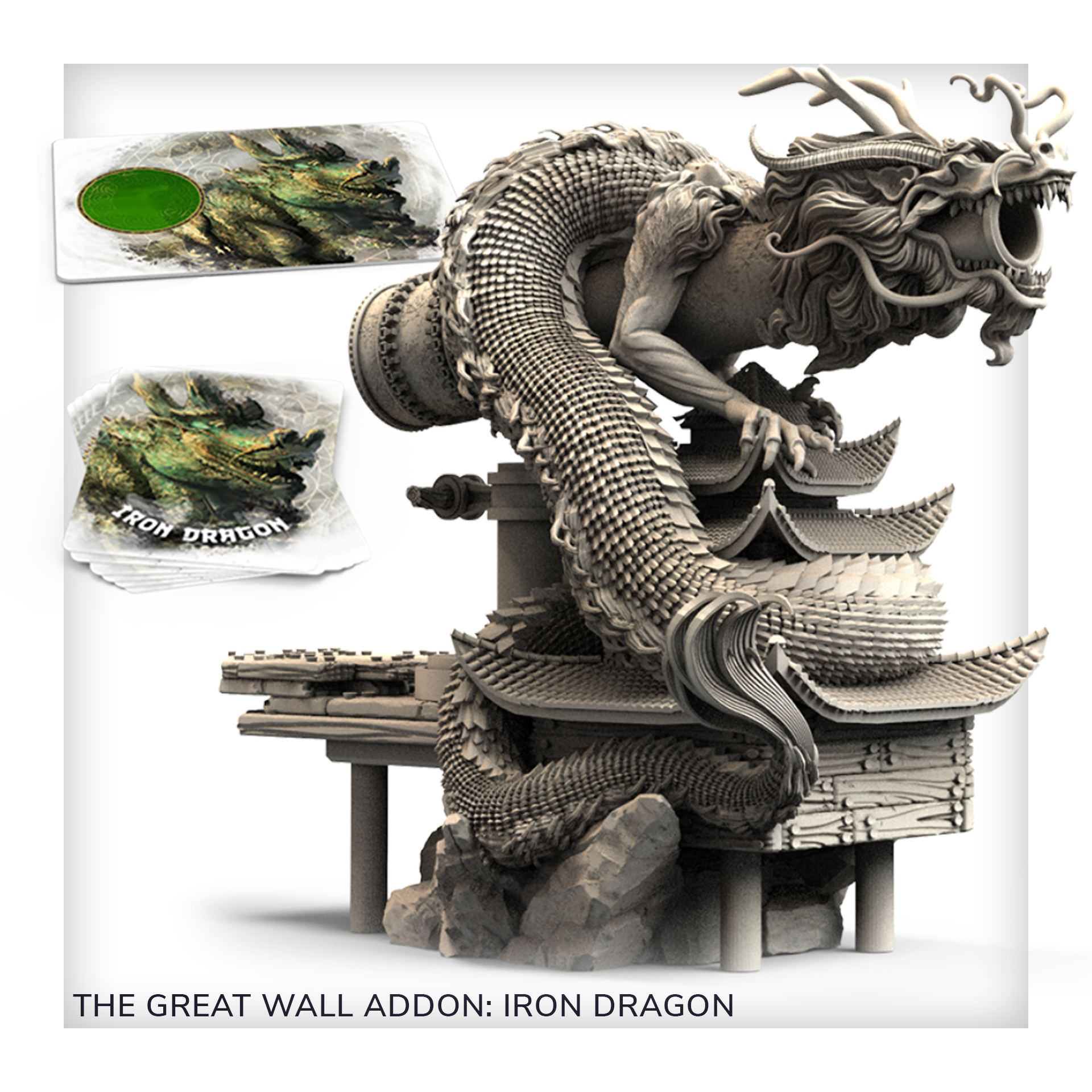 Great Wall Board Game by Awaken Realms Iron Dragon