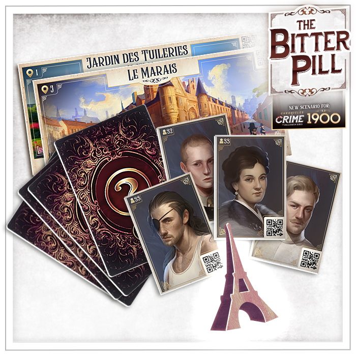 Chronicles Of Crime The Millennium Series By Lucky Duck Games Chronicles Of Time Expansion Stretch Goals Gamefound Com