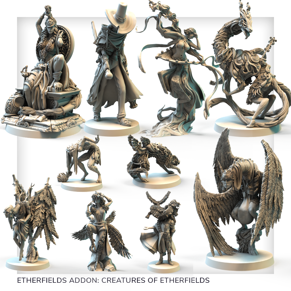 Etherfields Board Game by Awaken Realms Creatures of Etherfields