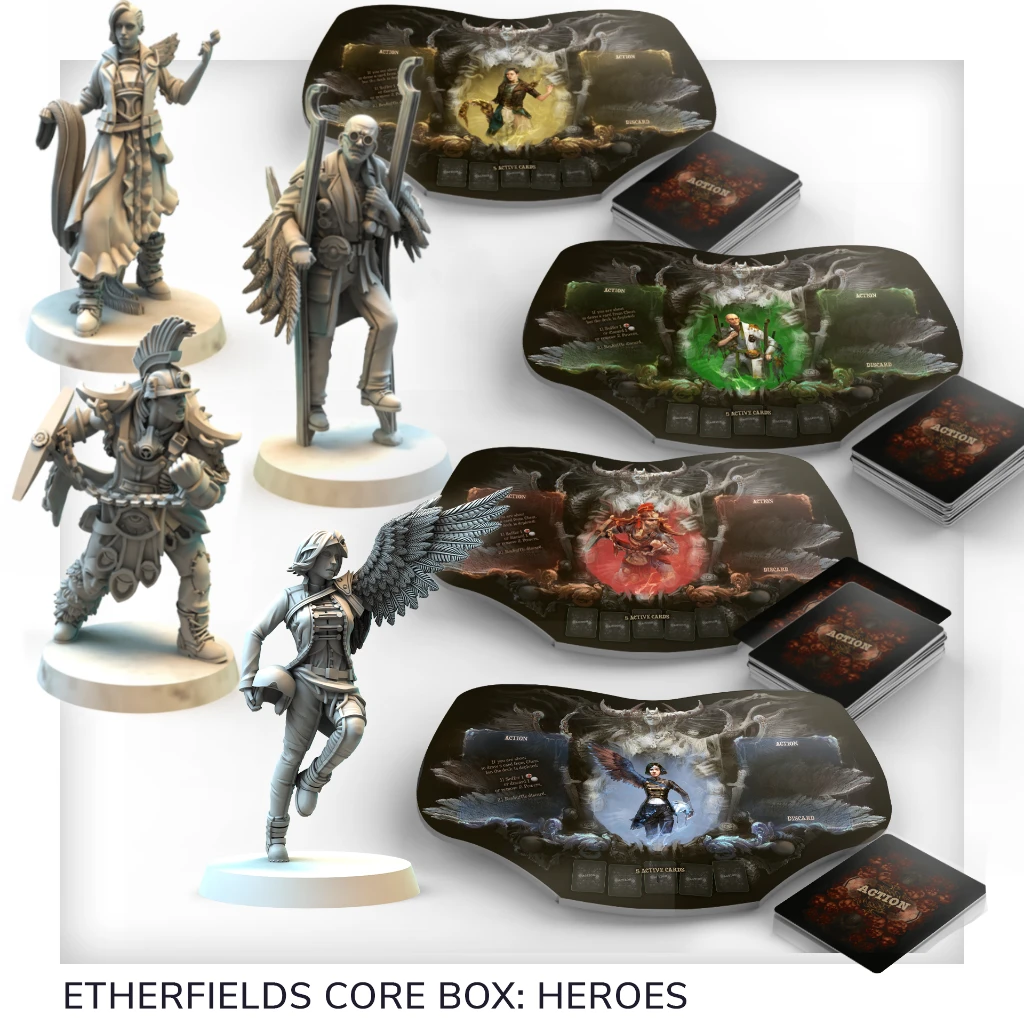Etherfields Board Game by Awaken Realms Core Pledge