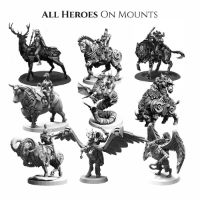 All mounted heroes