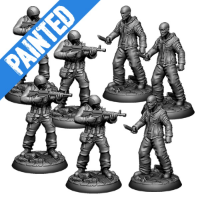 Soldiers and thugs - painted