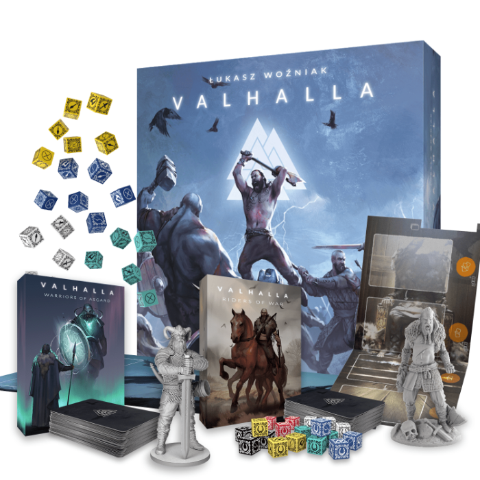 VALHALLA Carddice game for 16 players by Go on Board SEE ALL