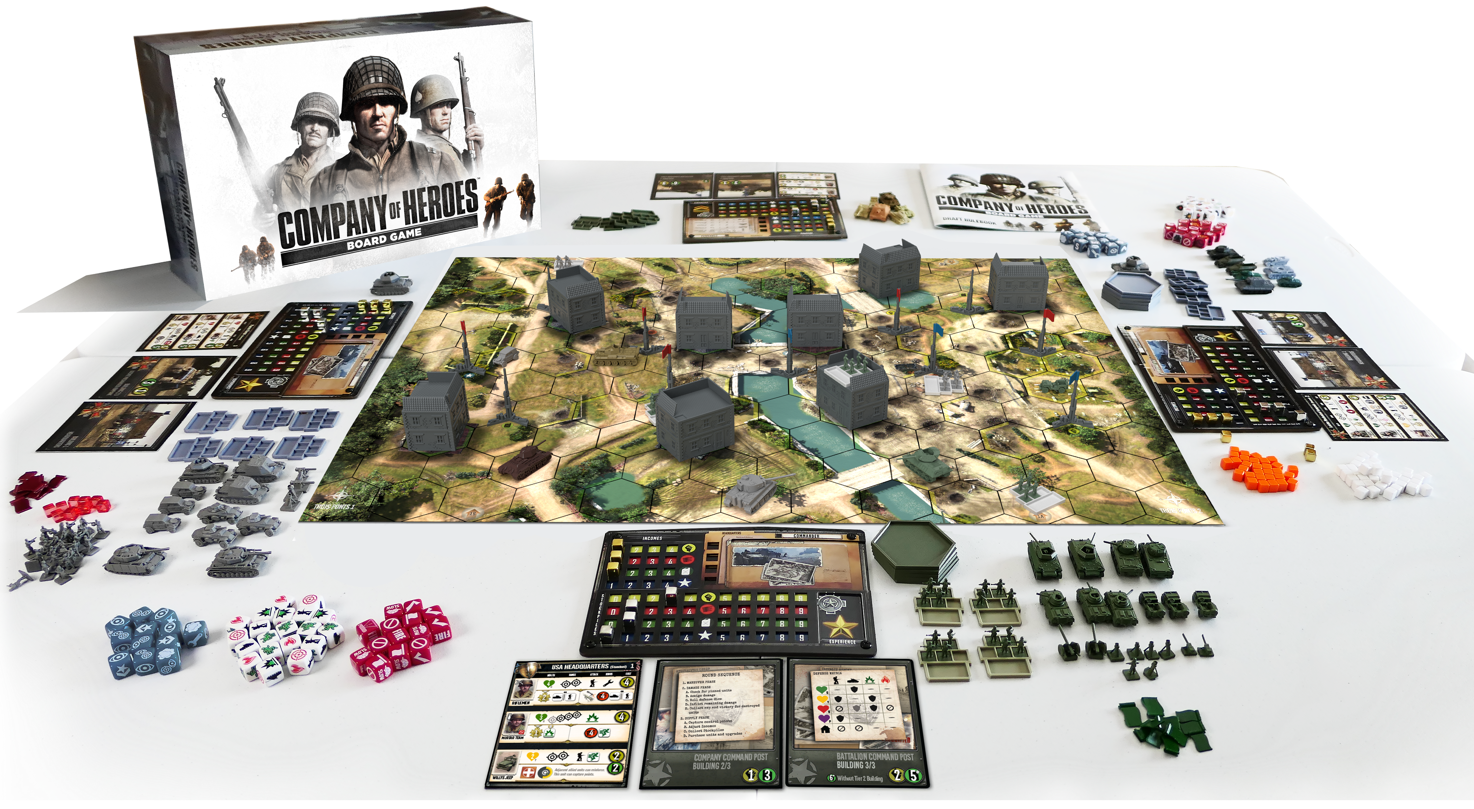 company of heroes board game review